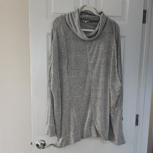 Neuflora: In Loom Cozy Heather Gray Cowl Neck Sweater